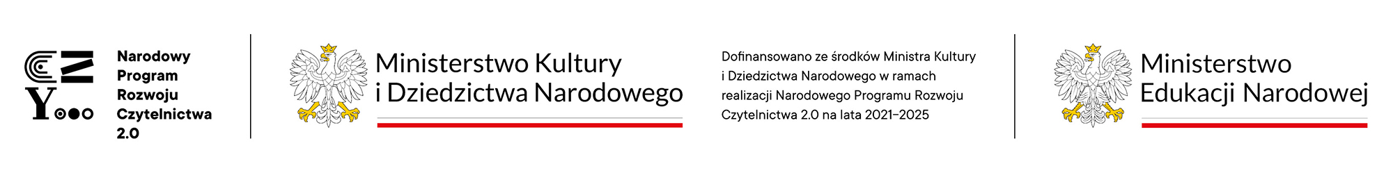 belka pasek program rozwoju czytelnictwa